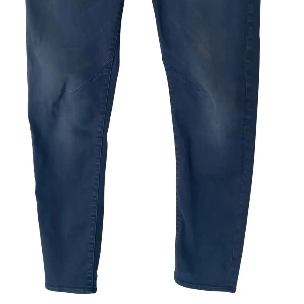 G-STAR RAW Men's D-Staq 5-Pocket Slim Button Fly Jeans Dark Blue, Size 31/30